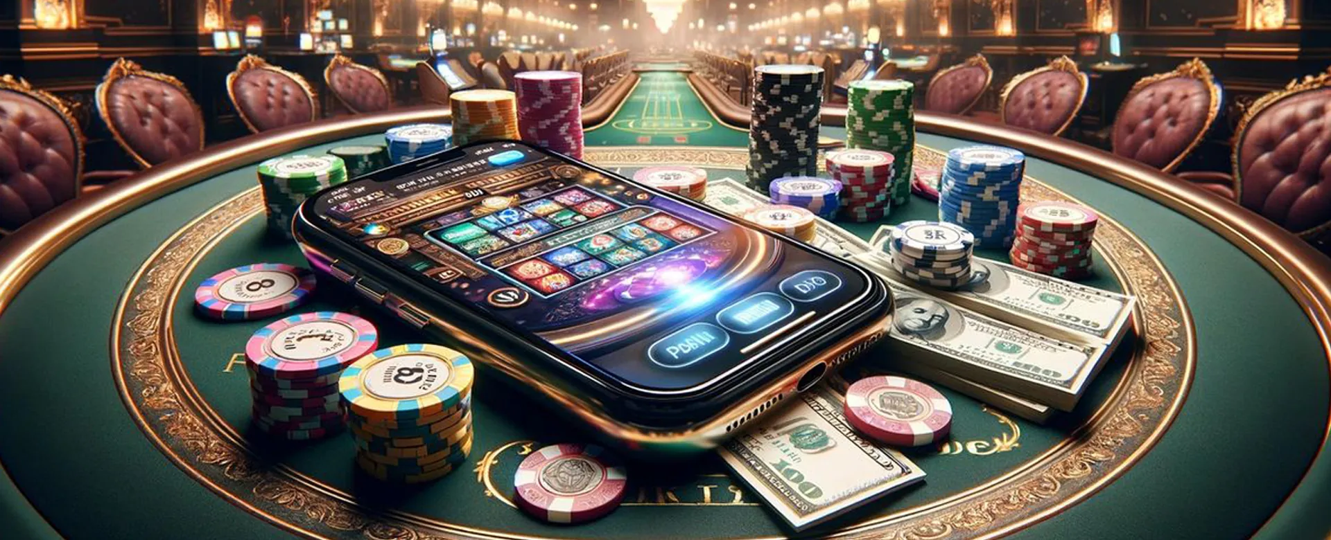 22ph Mobile App Interface showing various games and betting options